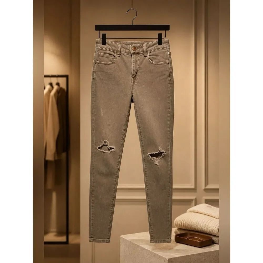 American Eagle Super Super Stretch Jegging Crop S4